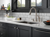 Delta Kate 16970 Single Handle Pull-Down Kitchen Faucet with Soap Dispenser