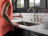 Delta Kate 16970 Single Handle Pull-Down Kitchen Faucet with Soap Dispenser