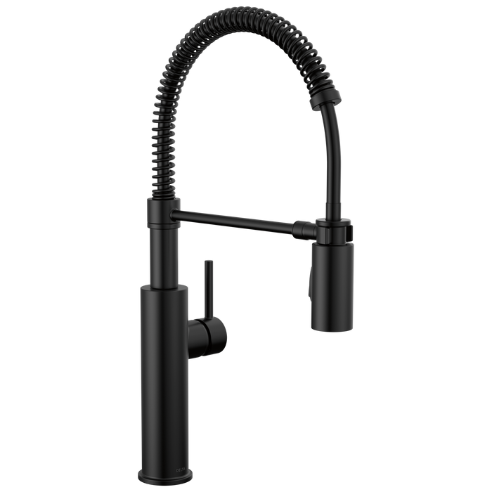 Single-Handle Pull-Down Spring Kitchen Faucet
