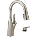 Delta Cantrall: Single Handle Pull-Down Kitchen Faucet with Soap Dispenser and ShieldSpray Technology