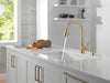 Delta Boyd 19893Z Single Handle Pull-Down Kitchen Faucet with Soap Dispenser and ShieldSpray Technology