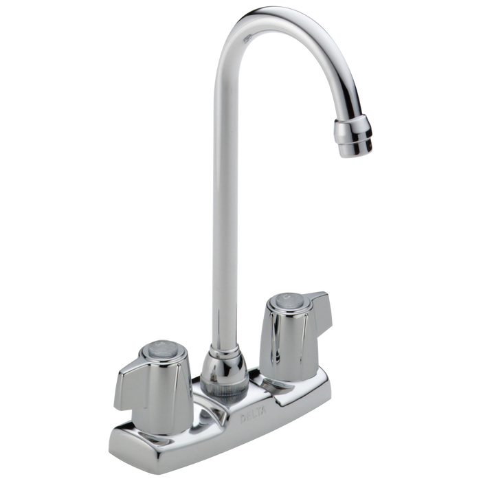 Delta Classic:2171LF Two Handle Bar / Prep Faucet