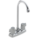 Delta Classic:2171LF Two Handle Bar / Prep Faucet