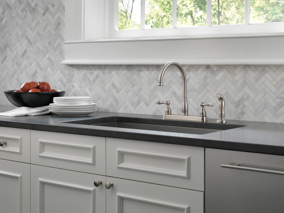Delta Windemere:21996LF Two Handle Kitchen Faucet
