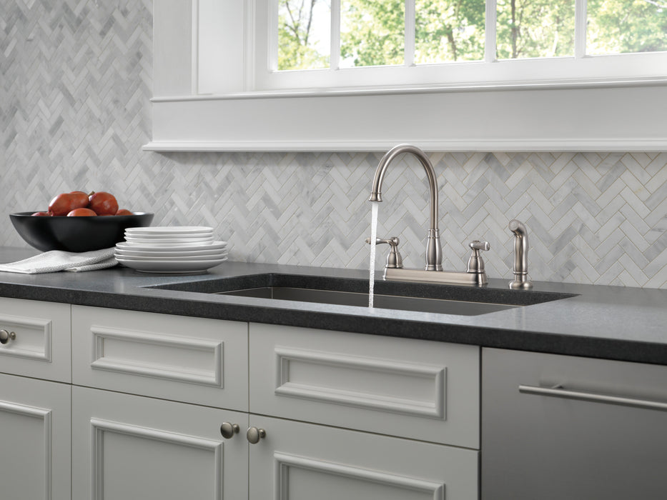 Delta Windemere:21996LF Two Handle Kitchen Faucet