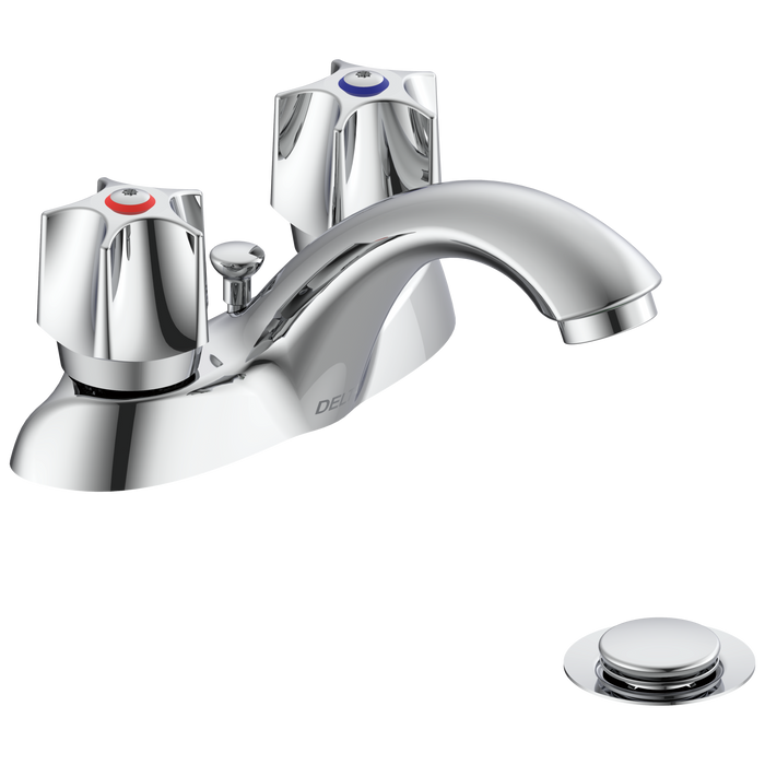 Commercial 21C 21C242 Two Handle Centerset Bathroom Faucet