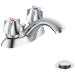 Commercial 21C 21C242 Two Handle Centerset Bathroom Faucet