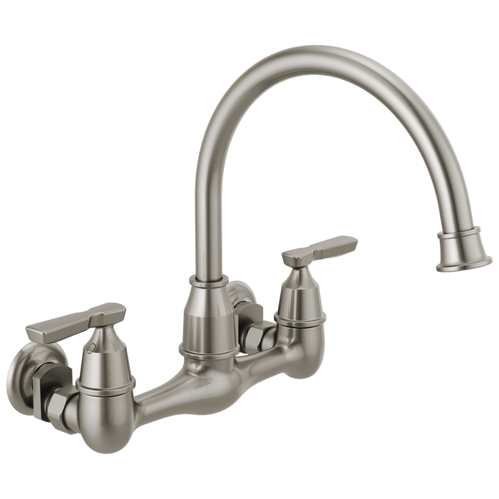 Two Handle Wall Mounted Kitchen Faucet