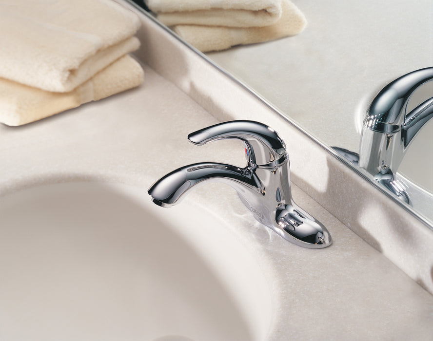 Commercial 22C 22C021 Single Handle Centerset Lavatory Faucet - Less Pop-Up