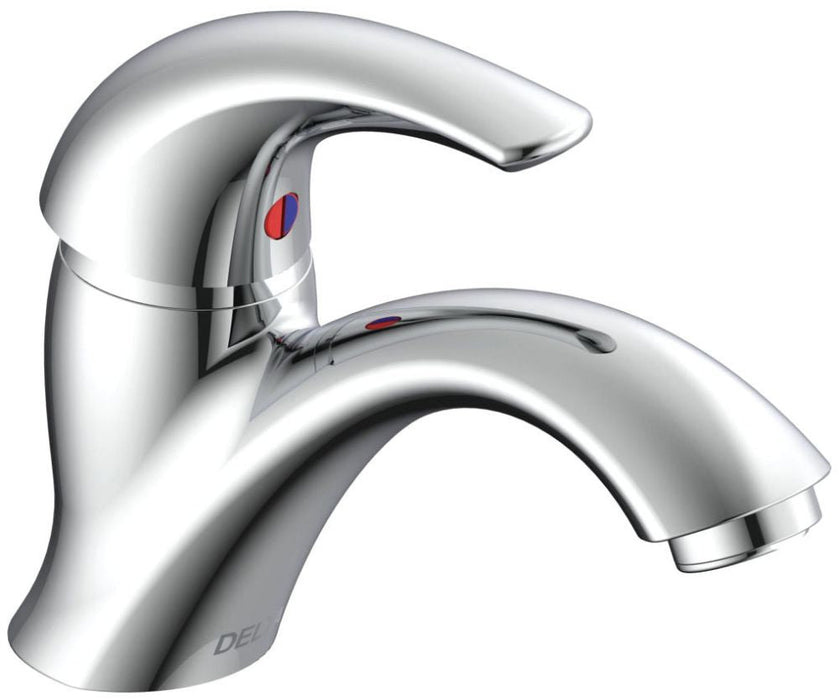 Commercial 22C 22C641 Single Handle Single Hole Bathroom Faucet - Less Pop-Up