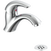 Single Handle Single Hole Centerset Lavatory Faucet with Grid Strainer