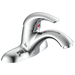 Single Handle Centerset Bathroom Faucet - Less Pop-Up
