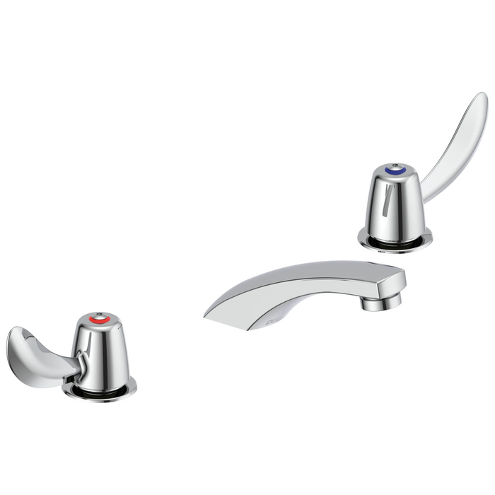Two Handle Widespread Bathroom Faucet - Less Pop-Up