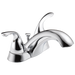 Delta Classic:2523LF Two Handle Centerset Bathroom Faucet