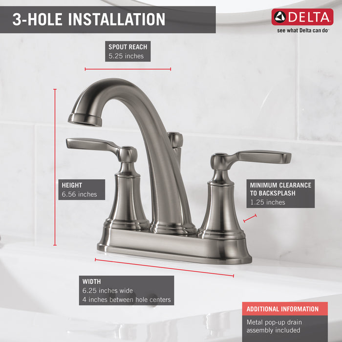 Delta Woodhurst:2532LF Bathroom Faucet