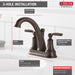 Delta Woodhurst:2532LF Bathroom Faucet