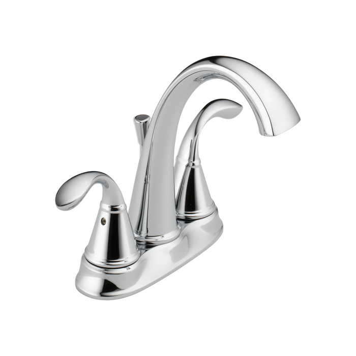 Delta Zella: Two Handle Centerset Bathroom Faucet