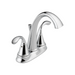 Delta Zella: Two Handle Centerset Bathroom Faucet