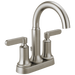 Delta Alux: Two Handle Centerset Bathroom Faucet