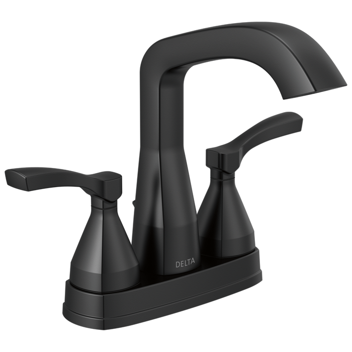 Delta Stryke 25776 Centerset Faucet, matte black