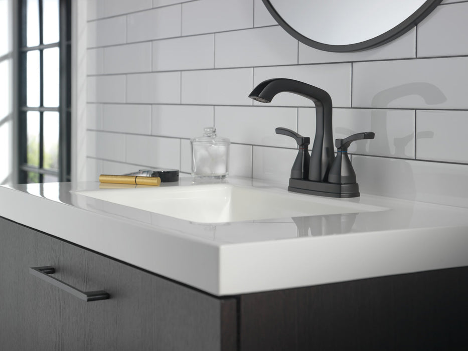 Delta Stryke 25776 Centerset Faucet, matte black - view 4