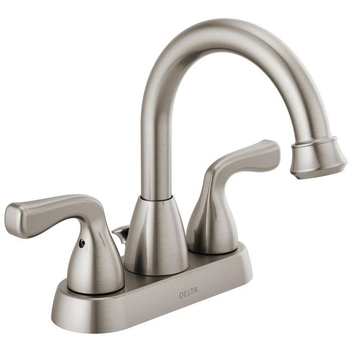Delta Foundations: Two Handle Centerset Bathroom Faucet Stackout