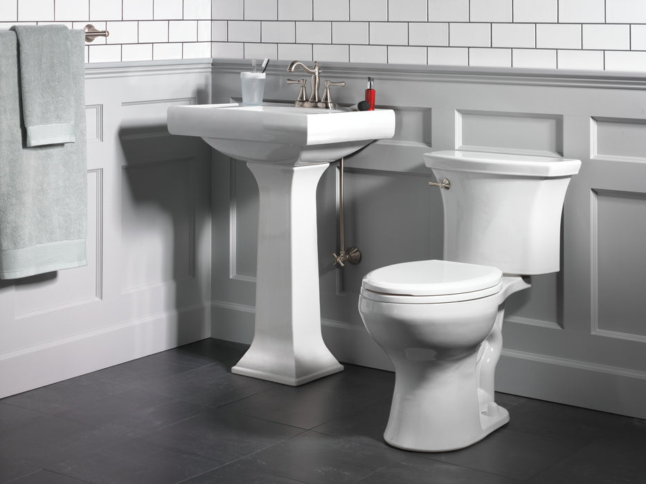 Delta Cassidy:2597LF Two Handle Centerset Bathroom Faucet - Metal Pop-Up