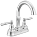 Delta Roe 25985LF Two Handle Centerset Bathroom Faucet