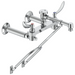 Delta Commercial 28C2: Two Handle 8" Wall Mount Service Sink Faucet