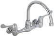 Commercial 28P4 28P4902LF Two Handle 8 In Wallmount Service Sink Faucet