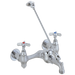Delta Commercial 28C / T9:28T9 Two Handle 8" Wall Mount Service Sink Faucet