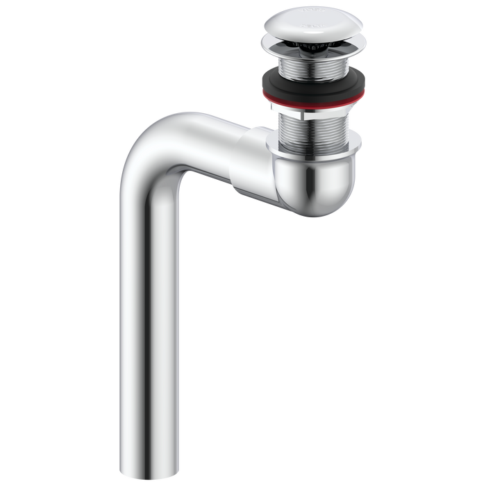 Commercial 33T 33T290 Hooded Cast Offset Lavatory Waste with Open Grid Strainer Less Overflow