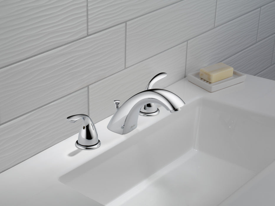 Delta Classic 3530LF Two Handle Widespread Bathroom Faucet