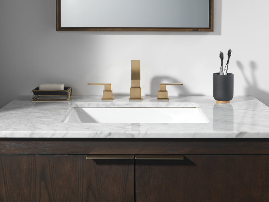 Delta 3553LF Vero Two Handle Widespread Lavatory Faucet