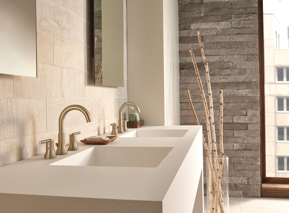 Delta Trinsic 3559 Two Handle Widespread Bathroom Faucet