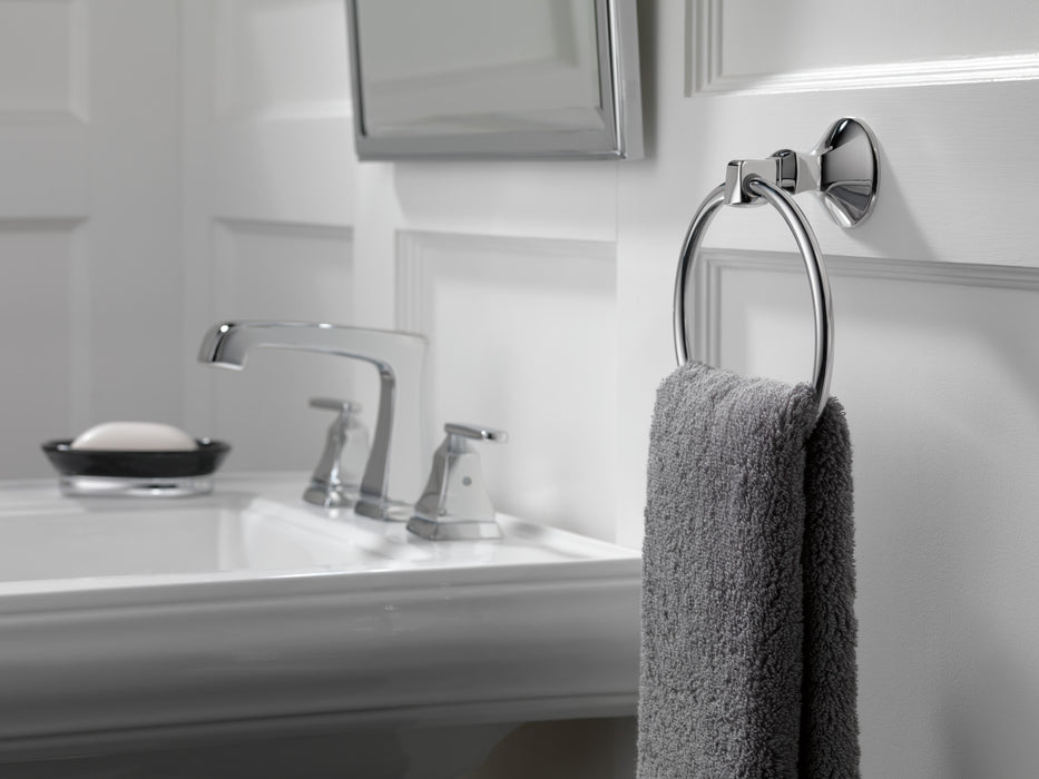 Delta Ashlyn:3564 Two Handle Widespread Bathroom Faucet with EZ Anchor