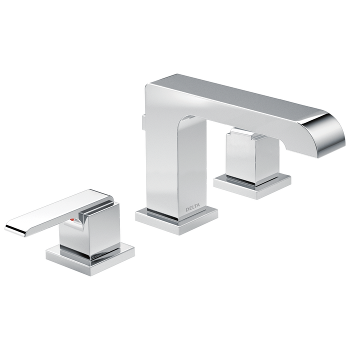 Delta Ara:3567 Two Handle Widespread Bathroom Faucet