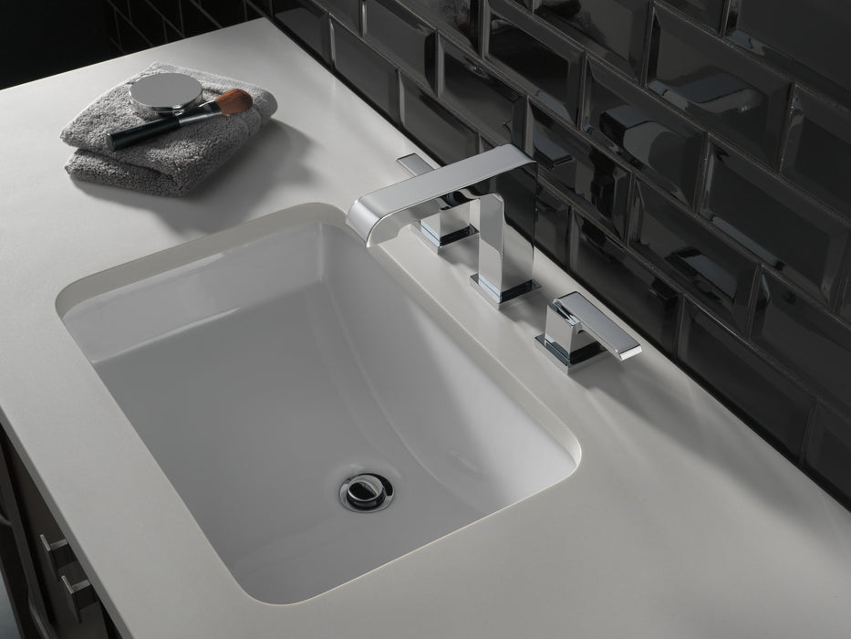 Delta Ara:3567 Two Handle Widespread Bathroom Faucet