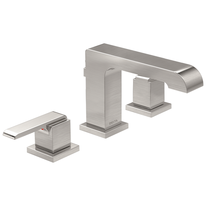 Delta Ara:3567 Two Handle Widespread Bathroom Faucet