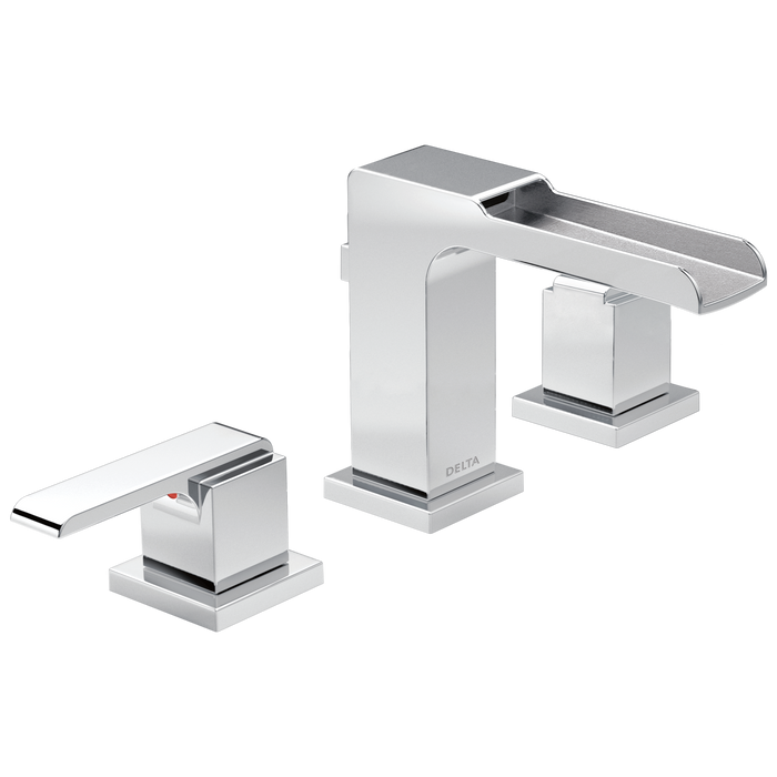 Delta Ara:3568LF Two Handle Widespread Channel Bathroom Faucet
