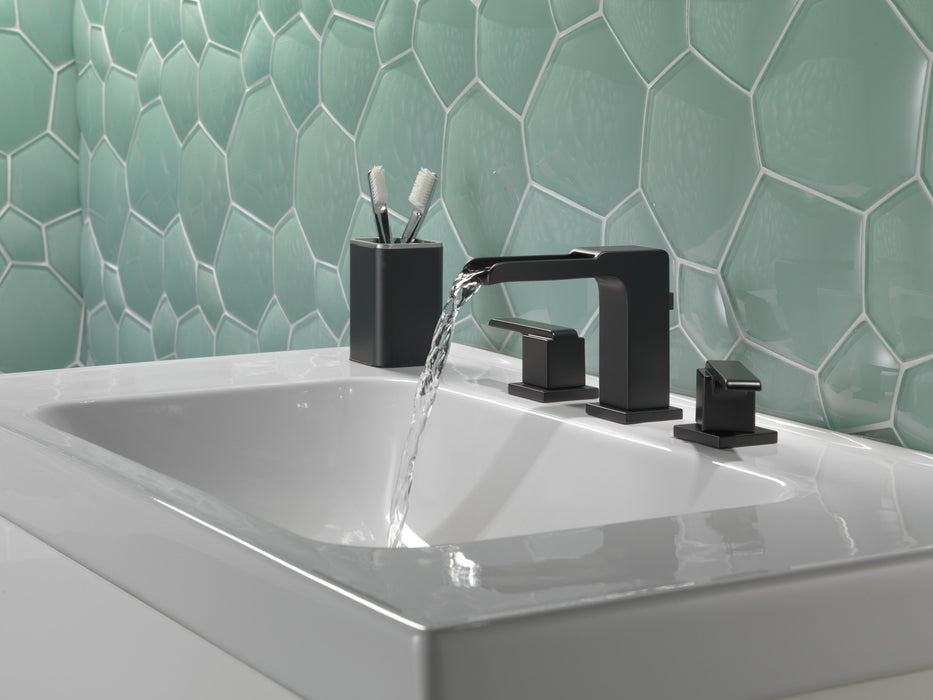 Delta Ara:3568LF Two Handle Widespread Channel Bathroom Faucet