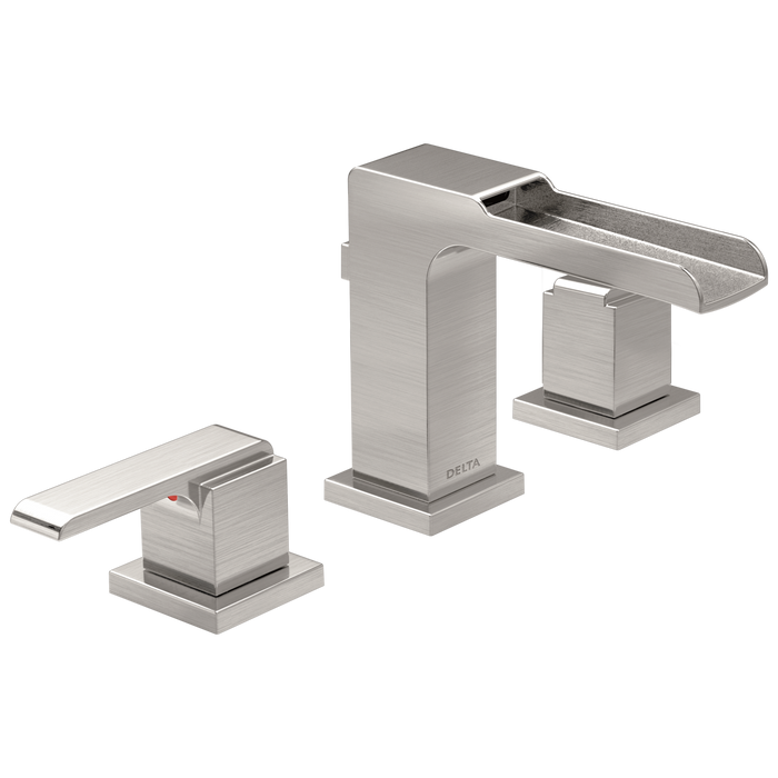 Delta Ara:3568LF Two Handle Widespread Channel Bathroom Faucet