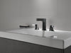 Delta Zura:3574 Two Handle Widespread Bathroom Faucet