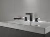 Delta Zura:3574 Two Handle Widespread Bathroom Faucet