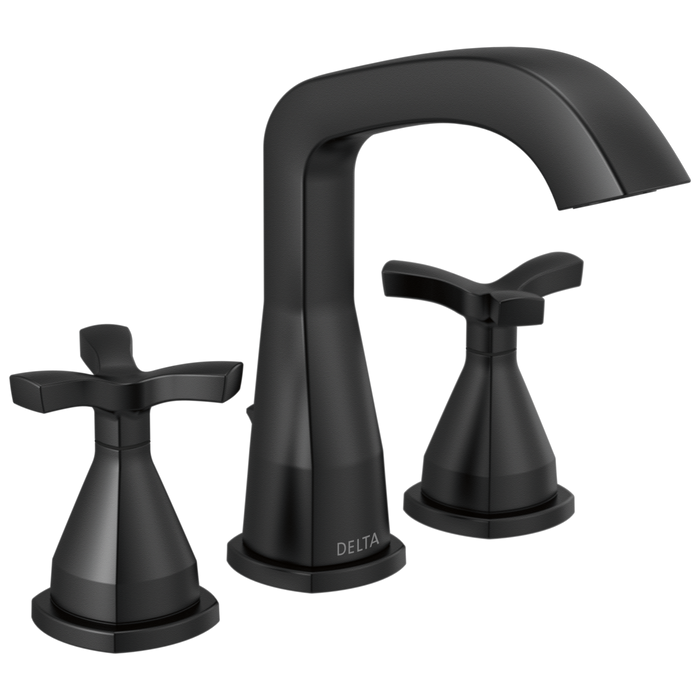 Delta Stryke 357766 Widespread Faucet, matte black