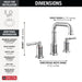 Delta Delta Broderick: Two Handle Widespread Bathroom Faucet