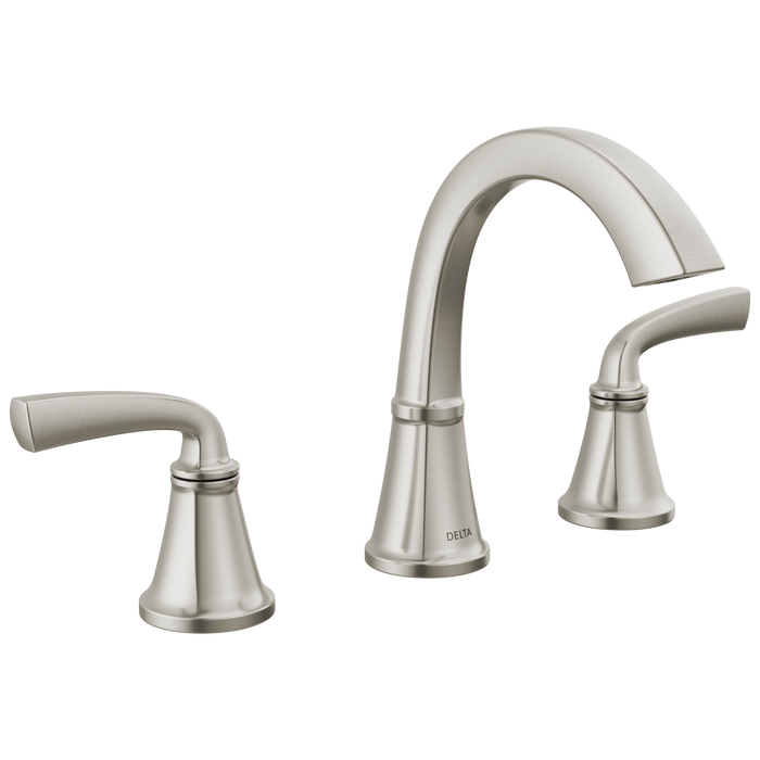 Delta Geist: Two Handle Widespread Bathroom Faucet