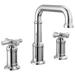 Delta Broderick 3587 Two Handle Widespread Bathroom Faucet, lumicoat chrome
