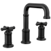 Delta Broderick 3587 Two Handle Widespread Bathroom Faucet, matte black