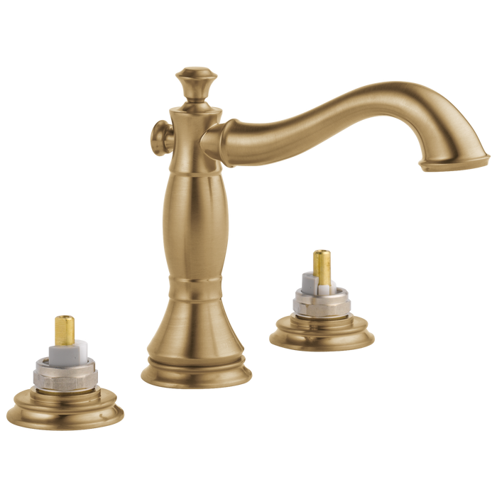 Delta Cassidy:3597LF Two Handle Widespread Bathroom Faucet - Less Handles